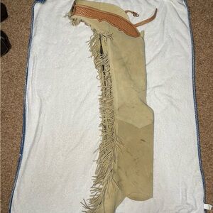Adult Western Tan Chaps